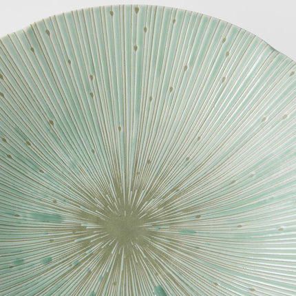 Pasta Bowl 24.5cm Ice Green Glaze.