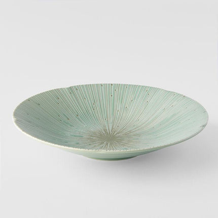 Pasta Bowl 24.5cm Ice Green Glaze.