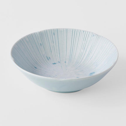 Bowl 14cm Ice Blue Glaze.