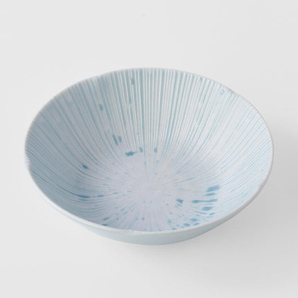 Bowl 14cm Ice Blue Glaze.