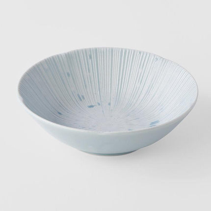 Bowl 14cm Ice Blue Glaze.