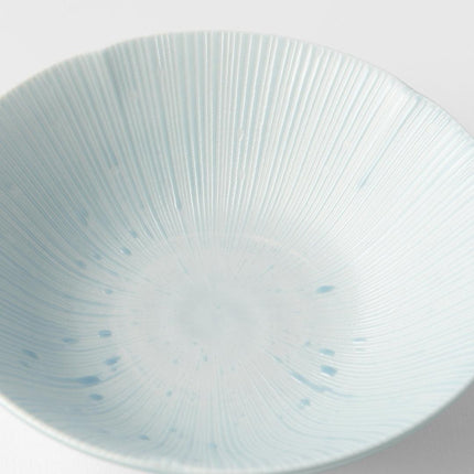 Bowl 17cm Ice Blue Glaze.