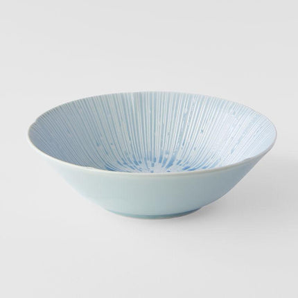 Bowl 21cm Ice Blue Glaze.