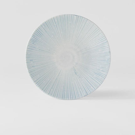 Dinner Plate 24.5cm Ice Blue Glaze.