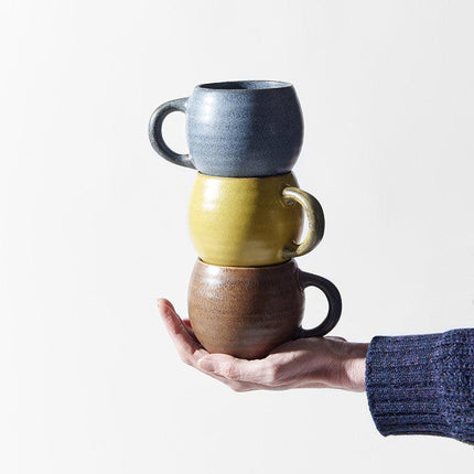 Maru Mug 300ml Ash Grey Glaze.