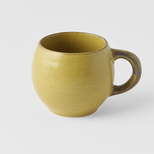 Maru Mug 300ml Mustard Glaze.
