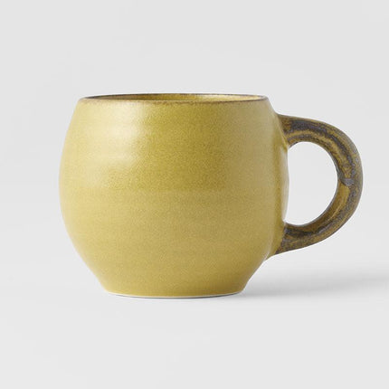 Maru Mug 300ml Mustard Glaze.