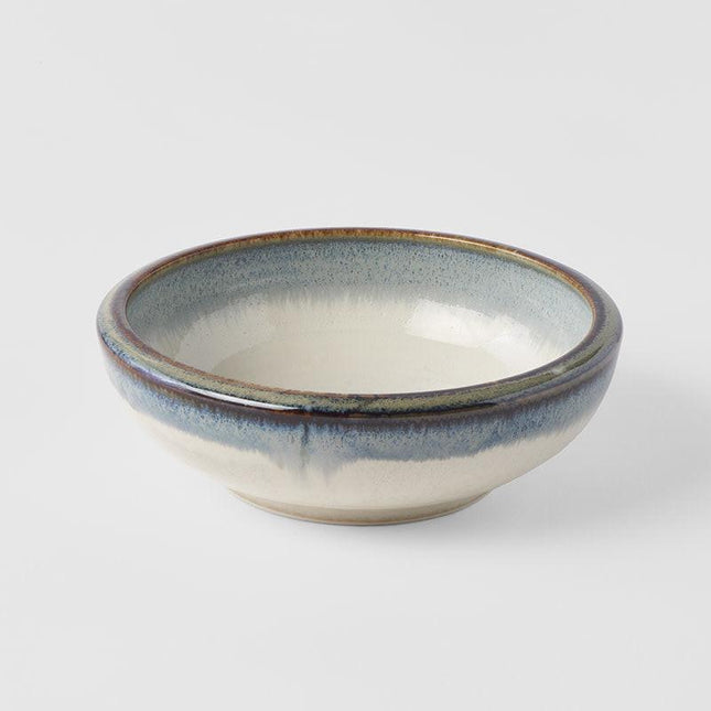 Bowl Thick Edge 17cm Aurora Glaze.