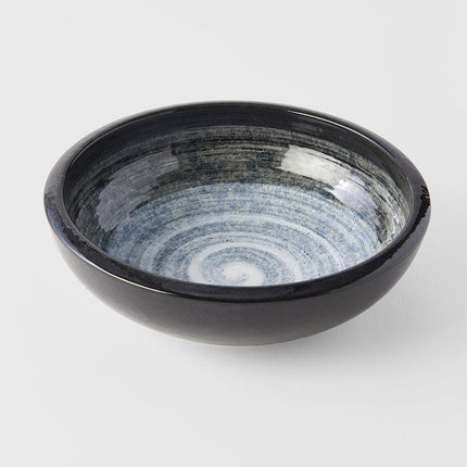 Pasta Bowl 20.3cm Blue Cloud Glaze.