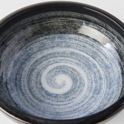 Pasta Bowl 20.3cm Blue Cloud Glaze.