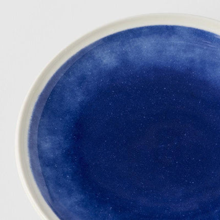 Plate 14.3cm Small Ocean Blue Glaze.