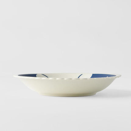 Pasta Bowl 21cm Paw Prints Cat Design.