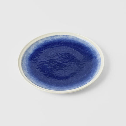Dinner Plate 23 cm Ocean Blue Glaze.