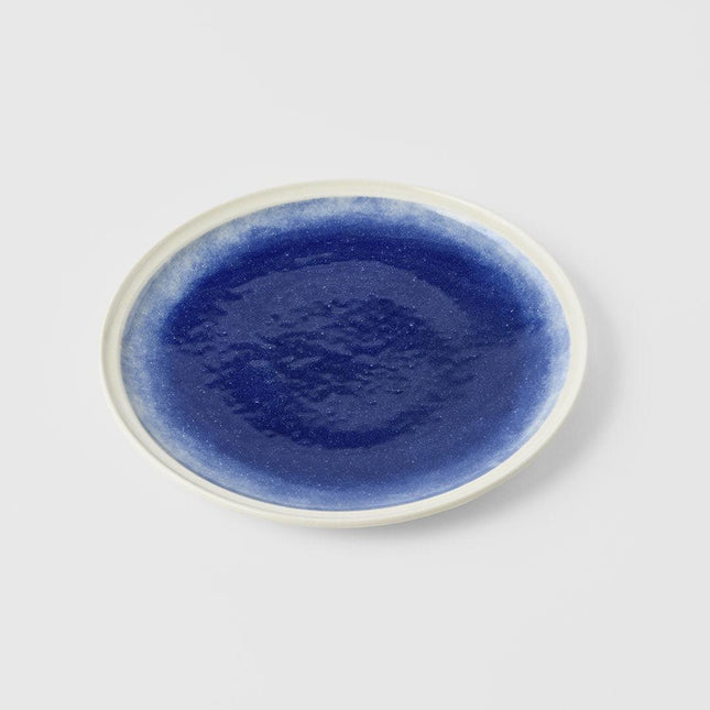 Dinner Plate 23 cm Ocean Blue Glaze.