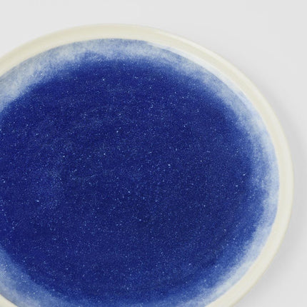 Dinner Plate 23 cm Ocean Blue Glaze.