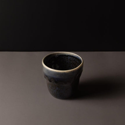 Mug Yunomi 280ml Dark Indigo Glaze.