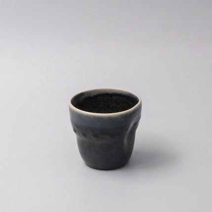 Mug Yunomi 280ml Dark Indigo Glaze.