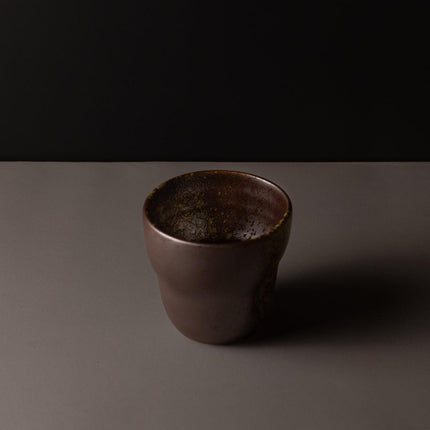 Mug Yunomi 280ml Metallic Splash Glaze.