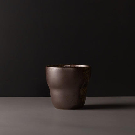 Mug Yunomi 280ml Metallic Splash Glaze.
