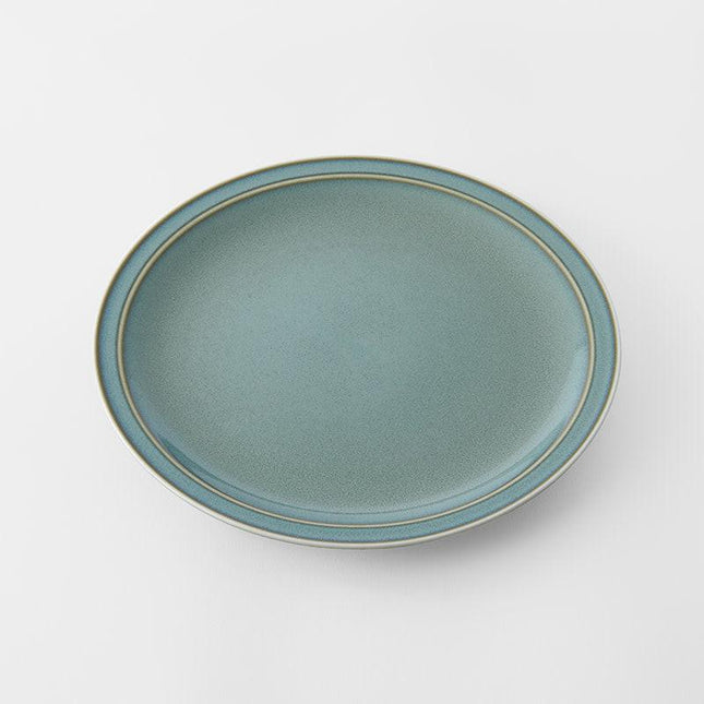 Dinner Plate 25cm Sea Green Glaze.