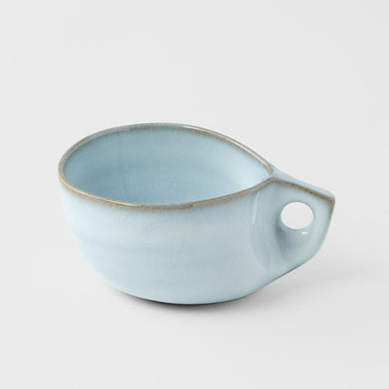 Cup 100ml Arc Ice Blue Glaze.