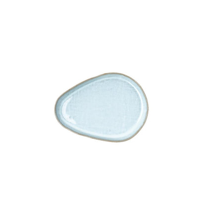 Saucer Arc Cloud Blue Glaze.