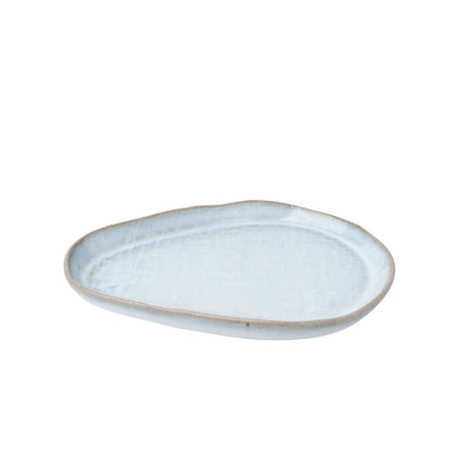 Saucer Arc Cloud Blue Glaze.