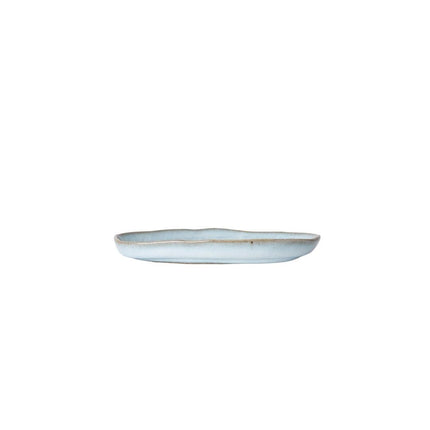 Saucer Arc Cloud Blue Glaze.