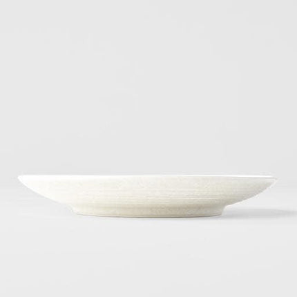 Side Plate 19.5cm White Star Glaze.