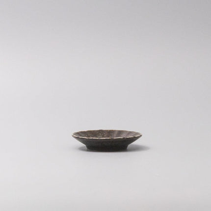 Sauce Dish 8cm Scallop Indigo Fade Glaze.