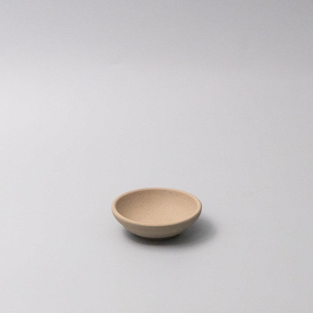 Sauce Dish 8cm Kozara Dry Latte Glaze.