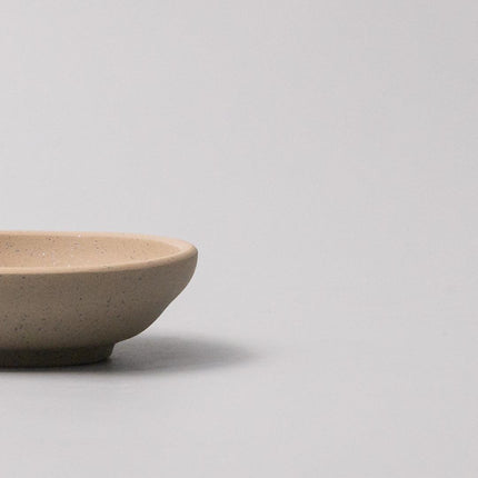 Sauce Dish 8cm Kozara Dry Latte Glaze.