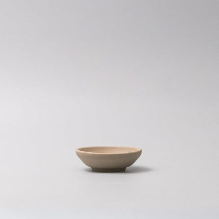 Sauce Dish 8cm Kozara Dry Latte Glaze.