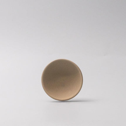 Sauce Dish 8cm Kozara Dry Latte Glaze.