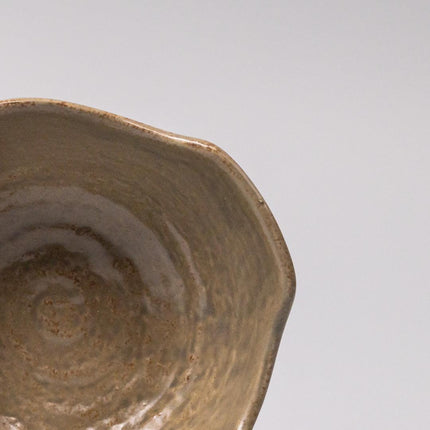 Bowl with Handle 13cm Hazel Glaze.
