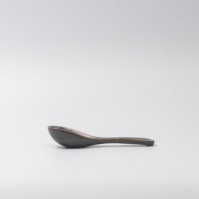 Spoon 16cm Dark Blue Glaze.