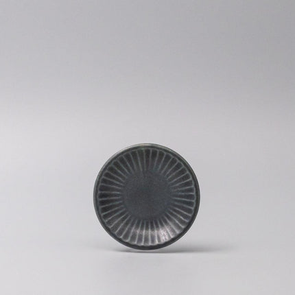 Sauce Dish 9.5cm Sunburst Dark Navy Glaze.