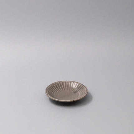 Sauce Dish 9.5cm Sunburst Dove Glaze.
