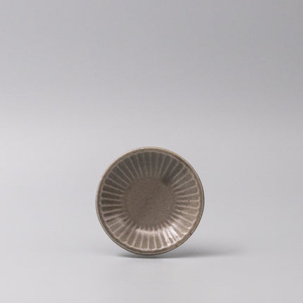 Sauce Dish 9.5cm Sunburst Dove Glaze.