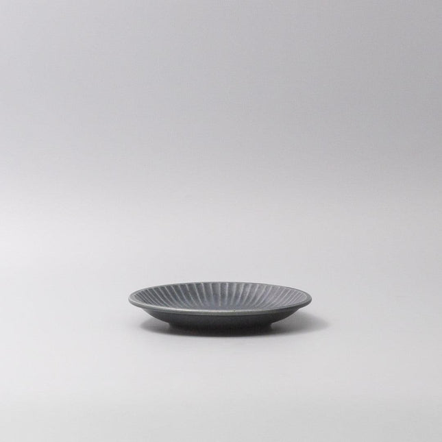 Plate 15.5cm Sunburst Dark Navy Glaze.