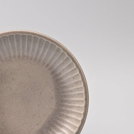 Plate 15.5cm Sunburst Dove Glaze.