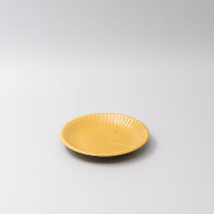 Plate 15.5cm Sunburst Turmeric Glaze.