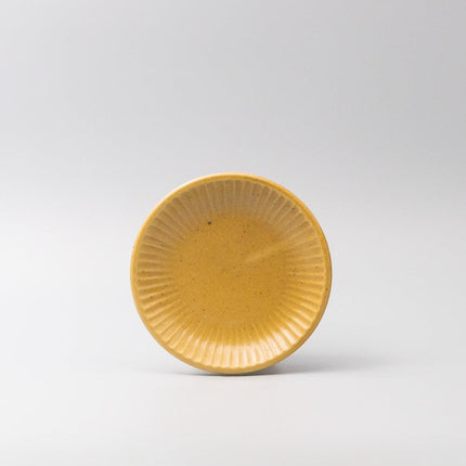 Plate 15.5cm Sunburst Turmeric Glaze.