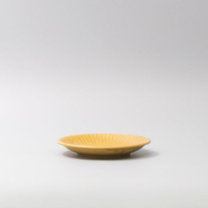 Plate 15.5cm Sunburst Turmeric Glaze.