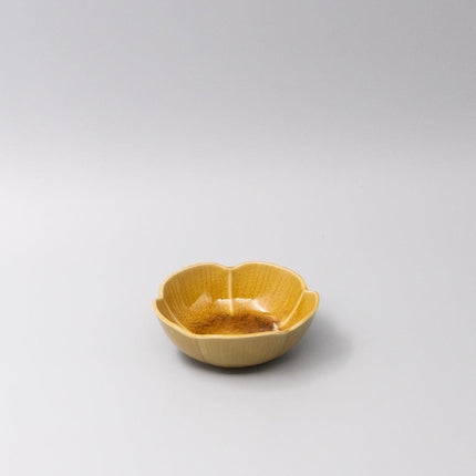 Sauce Dish 12.5cm Amane Amber Glaze.