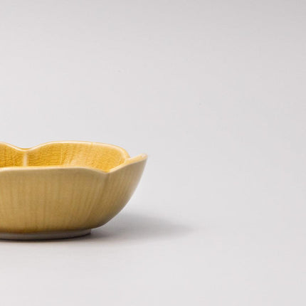 Sauce Dish 12.5cm Amane Amber Glaze.