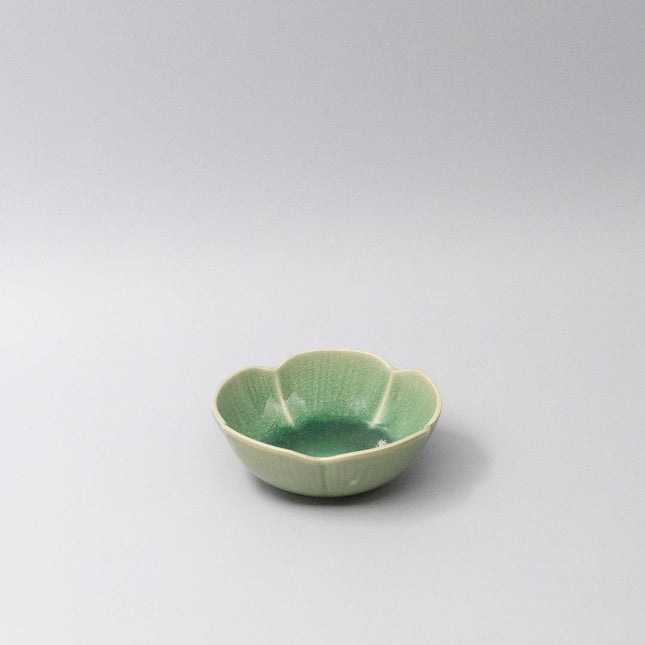 Sauce Dish 12.5cm Amane Emerald Glaze.