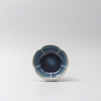 Sauce Dish 12.5cm Amane Sapphire Glaze.