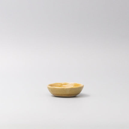 Sauce Dish 9cm Amane Amber Glaze.