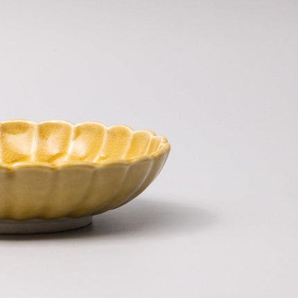Bowl 19cm Amane Amber Glaze.